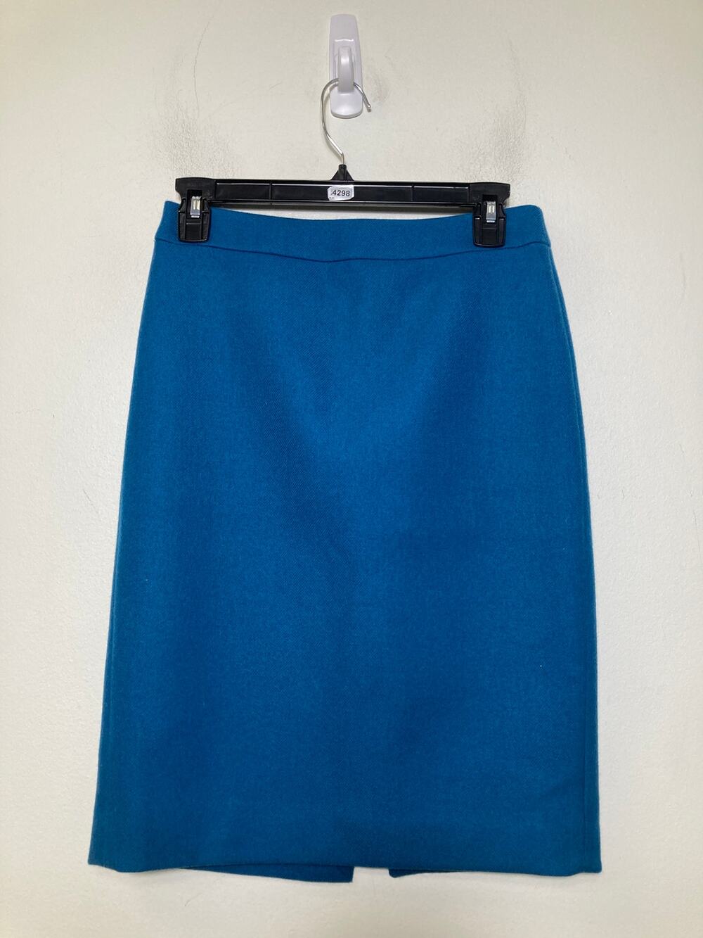 J Crew Teal No 2 Pencil Skirt Sz 0